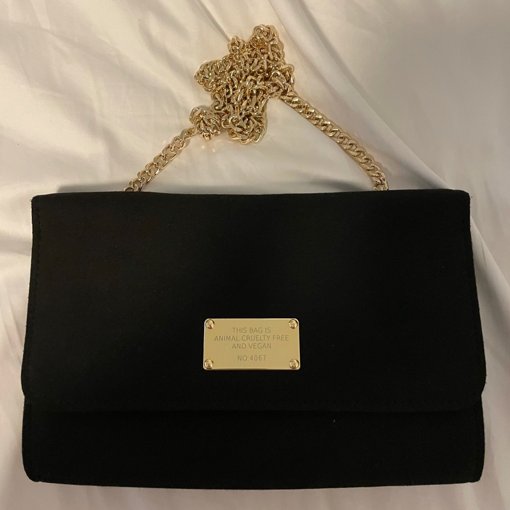 Alexandra K Luxury Black Shoulder Bag